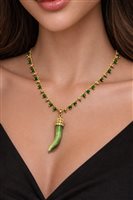 Collier Femme in  Alliage Métallique LARA01-VERDE - LARA01-VERDE